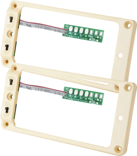 Triple Shot Trembucker kit - flat cream (neck + bridge)