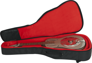 Housse Série Transit pour guitare type résonator, 000 et classique noire