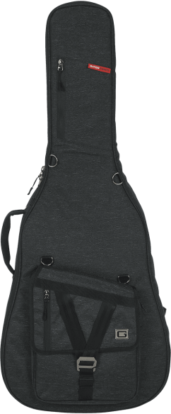 Housse Série Transit pour guitare type jumbo noire