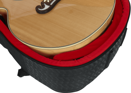 Housse Série Transit pour guitare type jumbo noire