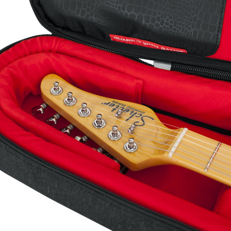 Housse Série Transit pour guitare électrique noire