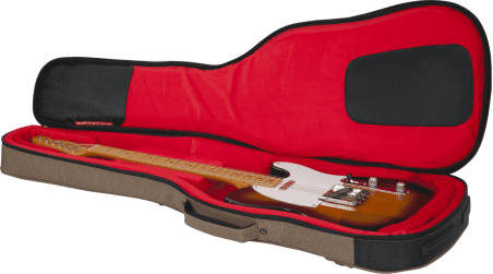 Housse Série Transit pour guitare électrique marron