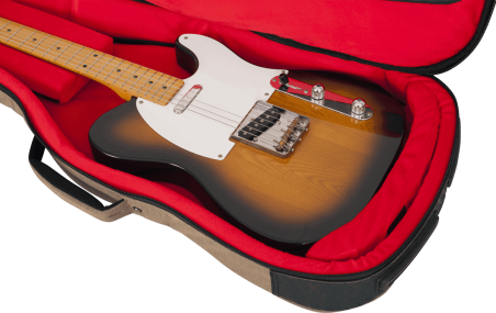 Housse Série Transit pour guitare électrique marron