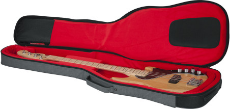 Housse Série Transit pour guitare basse grise