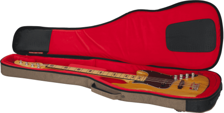 Housse Série Transit pour guitare basse marron