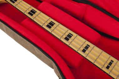 Housse Série Transit pour guitare basse marron