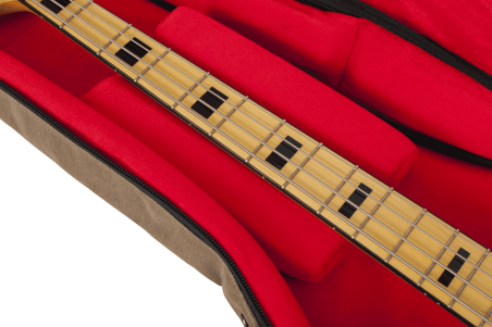 Housse Série Transit pour guitare basse marron