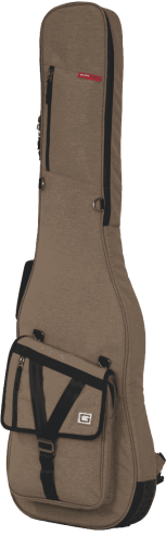 Housse Série Transit pour guitare basse marron