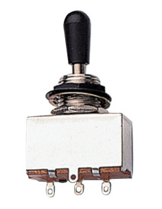Toggle Switches - Button Black