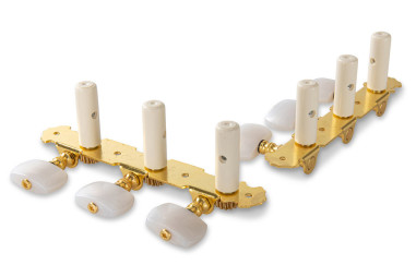 Mécanique Guitare Classique - Bouton Blanc