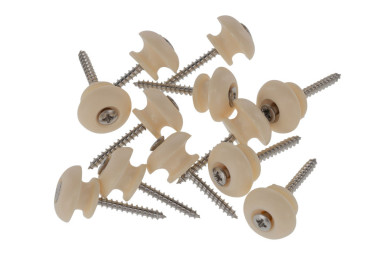 Buttons Strap - Cream