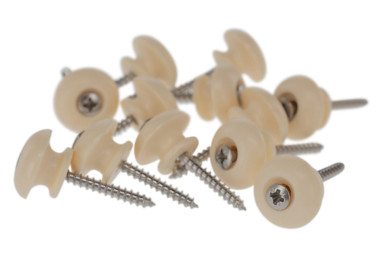 Buttons Strap - Cream