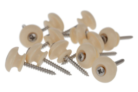Buttons Strap - Cream