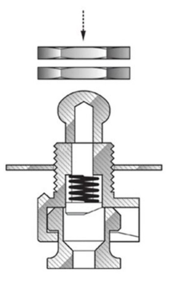 Strap Lock F&S Security Lock - Platinum