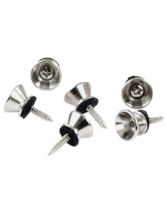 Boutons de Sangle - 14 Mm - Nickelé