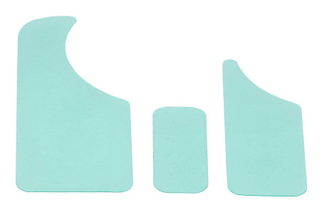 Plaques de Protection - Set Guit.classique - 3 Rangs