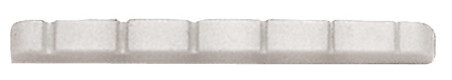 Pre-Slotted Plastic Nut - White