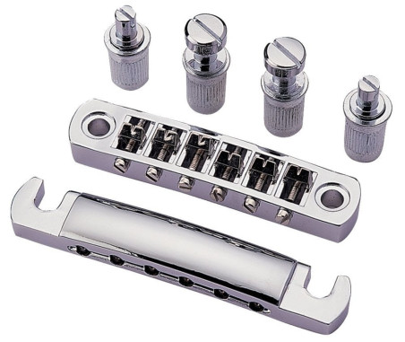 Chevalet Guitare Électrique Chevalet Cordier Tune - O - Matic - Chromé