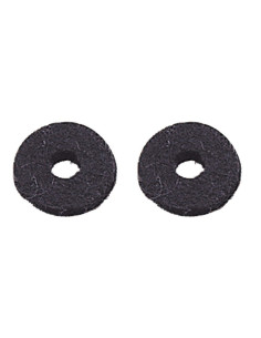 Felt Strap Buttons - Black