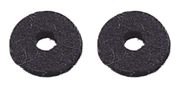 Boutons de Sangle Feutres - Noir