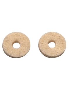 Felt Strap Buttons - Natural