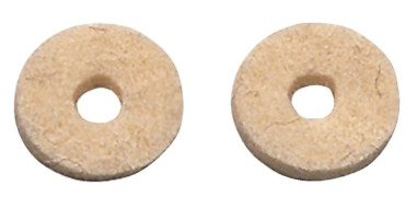 Felt Strap Buttons - Natural