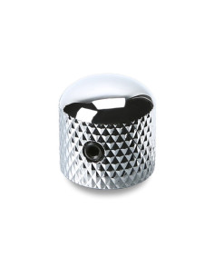 Potentiometer Knobs Metal - Chrome