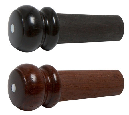 Bouton Contrebasse - Ebène