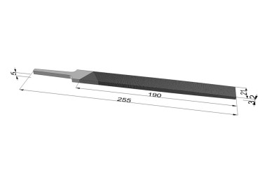 File CORRADI - Grain 00 - Length Grain 200 Mm - Tools