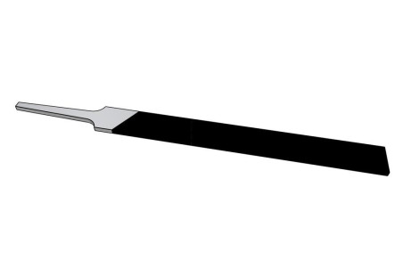 Lime CORRADI - Grain 0 - Longueur de Grain 200 Mm - Outils
