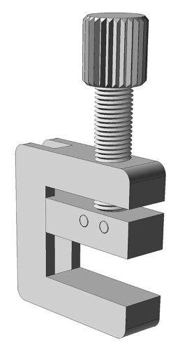 Clip-On - On A Double - Eclisses Pegs A Screw - Violin - Tools
