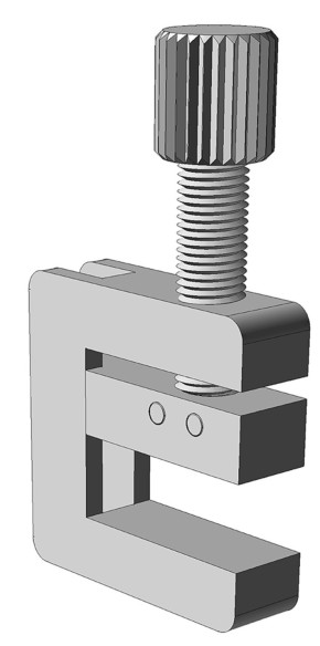 Clip-On - On A Double - Eclisses Pegs A Screw - Violin - Tools