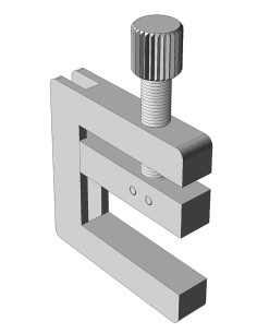 Clip-On - On A Double - Eclisses Pegs A Screw - Cello - Tools
