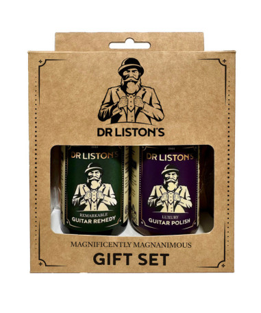 Coffret entretien guitare : nettoyant, polish et chiffon