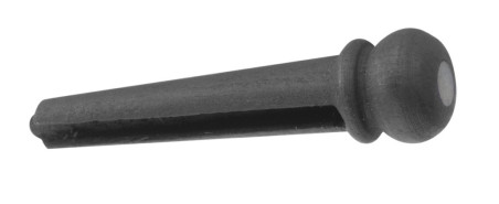 Ebony Acoustic Guitar Bridge Pin (Single)