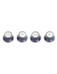 P-Style Volume and Tone Knobs (4-Pack), Black