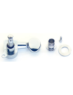 Oil-Bath 6+6 12-String Acoustic Guitar Tuners, Chrome