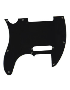 ABS Pickguard for T-Style Electric Guitar, 3-Ply Black