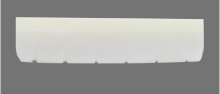 Sillet de tête pour guitare acoustique, pré-taillé, en os