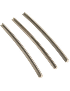 Frettes en acier inoxydable, 3 pièces, taille Jumbo (.051")