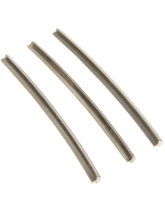Frettes en acier inoxydable, 3 pièces, taille Medium (.038")