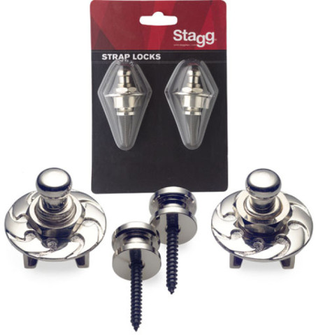 Boutons porte-sangle avec système de blocage