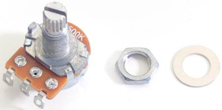 Potentiomètre logarithmique Alpha, 500k A