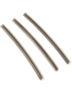 Frettes en acier inoxydable, 3 pièces, taille Super Jumbo (.058")