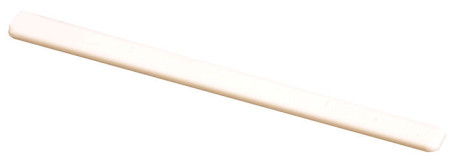 Plastic saddle for classical guitar (80 x 2 x 6.5 mm)