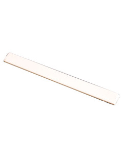 Plastic saddle for classical guitar (80 x 2.5 x 8 mm)