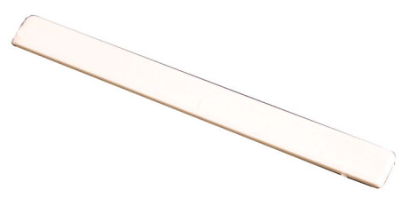 Plastic saddle for classical guitar (80 x 2.5 x 8 mm)