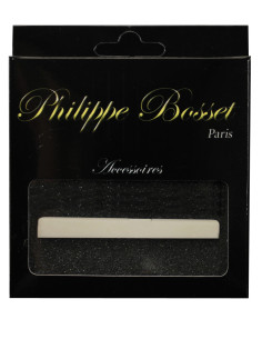 Sillet de chevalet pour guitare classique, compensé, os (80 x 3 x 9 mm)
