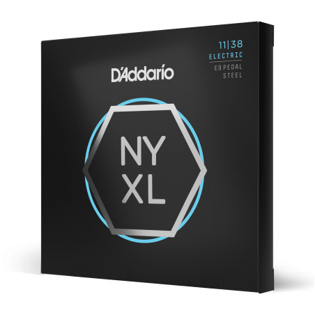 Jeu de cordes pour pedal steel E9 NYXL Nickel Wound Regular Light 11-38