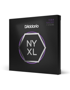 Jeu de 7 cordes électriques NYXL Nickel Wound Medium 11-64
